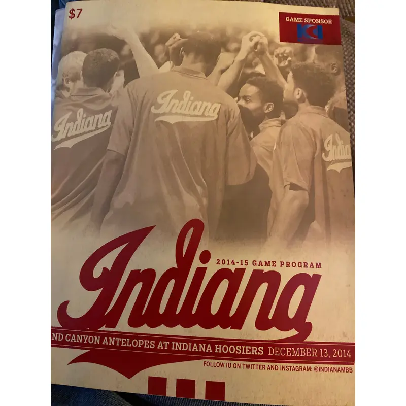 2014 Grand Canyon vs Indiana University Basketball Program