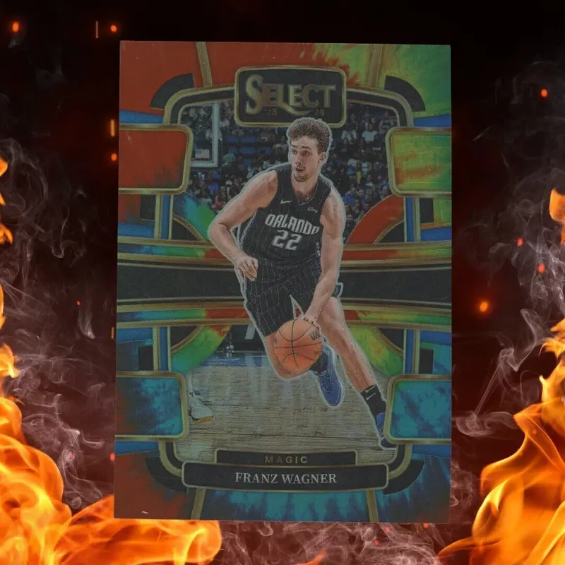 2023-24 Panini Select FRANZ WAGNER /25 Tie-Dye Prizm #17 Concourse
