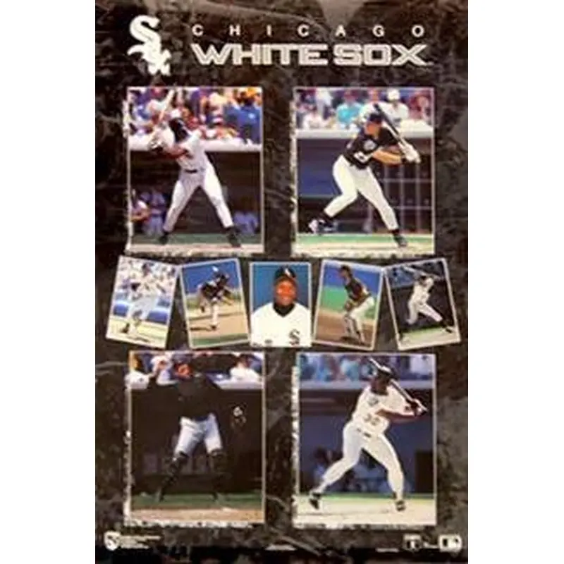 Chicago White Sox "9-Stars" (1991) Poster - Norman James Inc.
