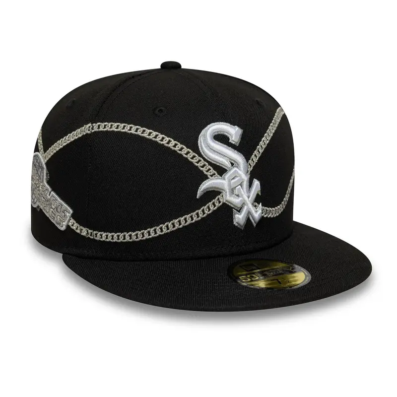 New Era - 59FIFTY - Chicago White Sox - MLB CHAIN WRAP - Black