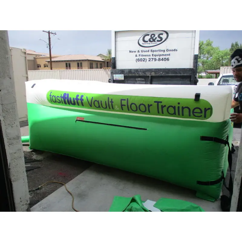 Used  FastFluff  Inflatable Vault & Floor Trainer