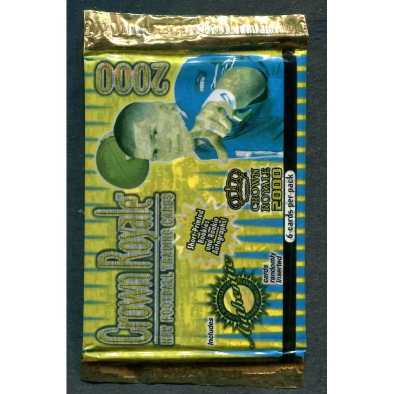 2000 Pacific Crown Royale Football Unopened Pack (Hobby)
