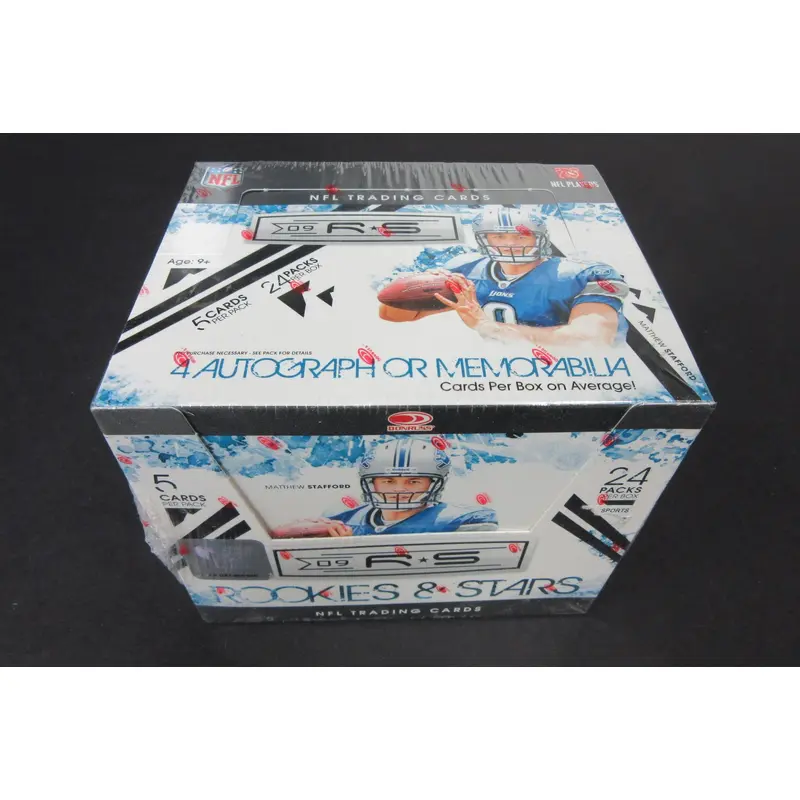 2009 Panini Donruss Leaf Rookies Stars Football Box (Hobby)