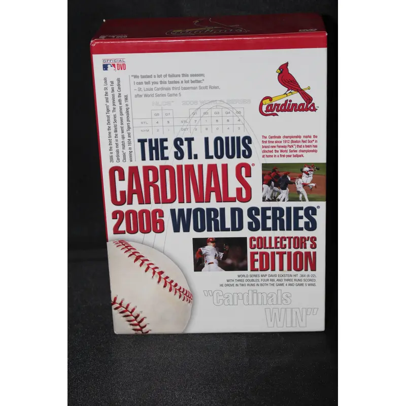 2006 World Series DVD Box Set, St. Louis Cardinals vs Detroit Tigers