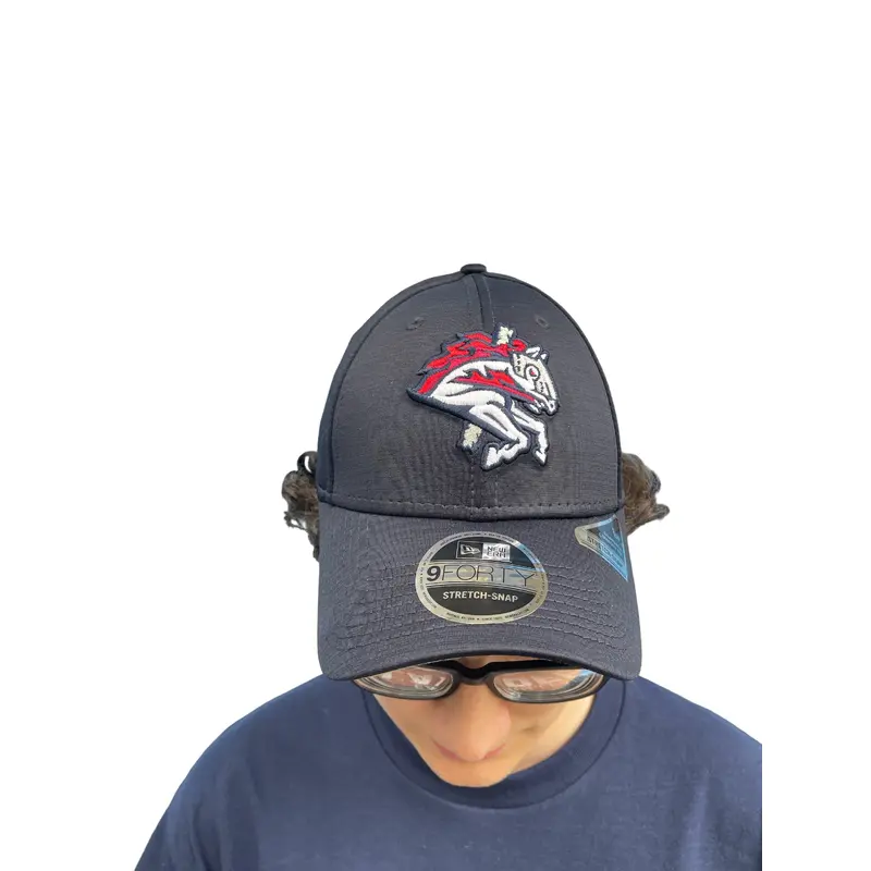 BRP New Era Navy Blue 950 Snapback With Primary Logo