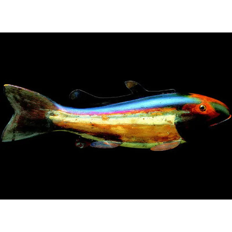 Fish Decoy Master Carver Series Poster - Hans Janner Sr. Bass c.1936