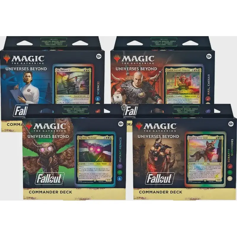 Magic The Gathering Universes Beyond: Fallout Commander Deck