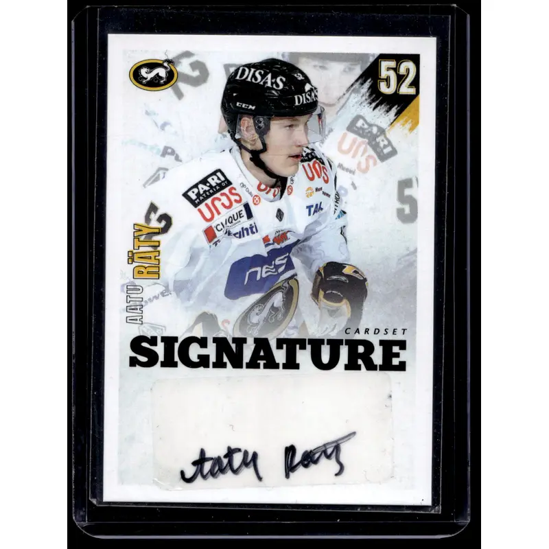 2020-21 Cardset Signature - Aatu Raty /125