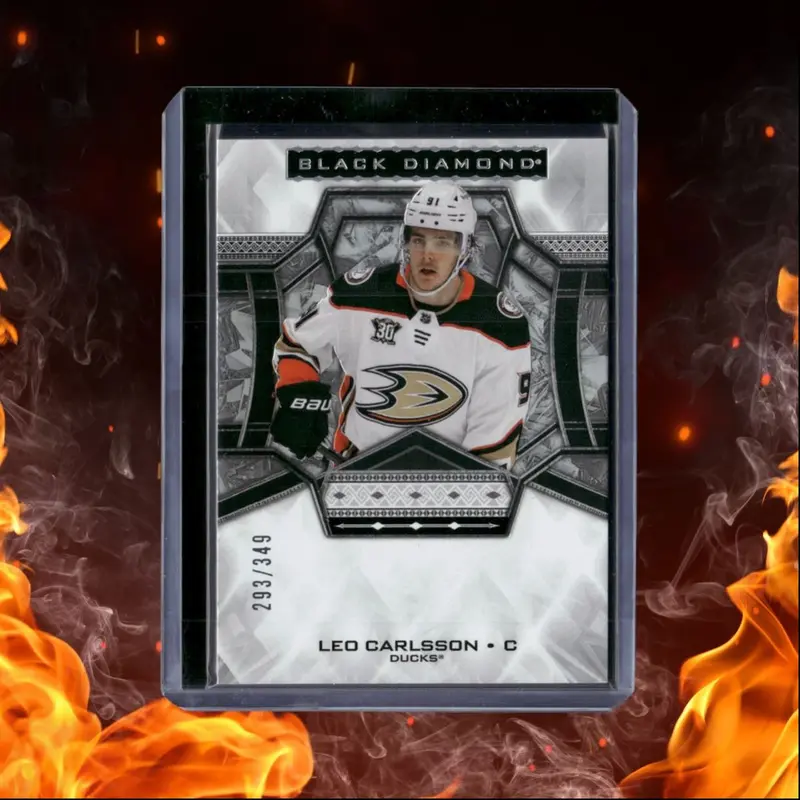 2024-25 Upper Deck Black Diamond Leo Carlsson 293/349 #BDB-CA