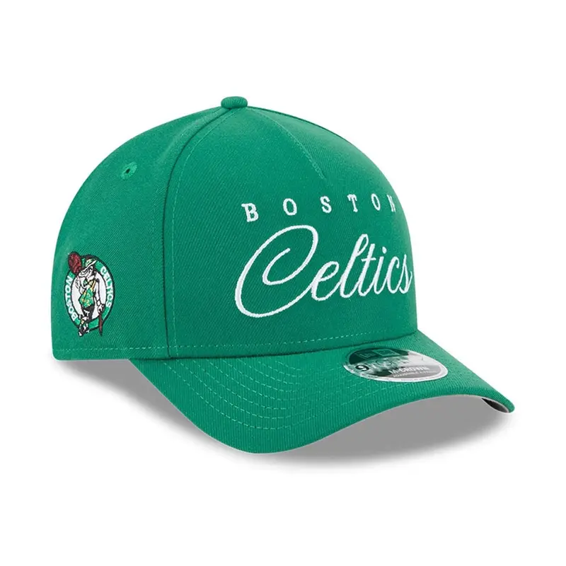 Boston Celtics NBA Draft 2025 Green 9FORTY M-Crown A-Frame Adjustable Cap