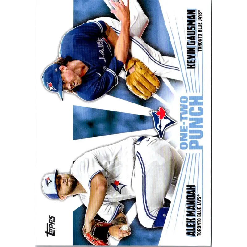 2023 Topps One-Two Punch Alek Manoah/Kevin Gausman #12P-9