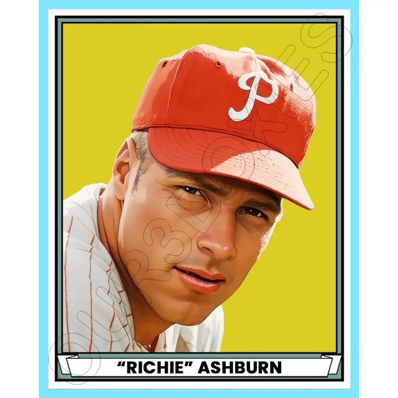Richie Ashburn 1941 Play Ball Custom Card - 3767
