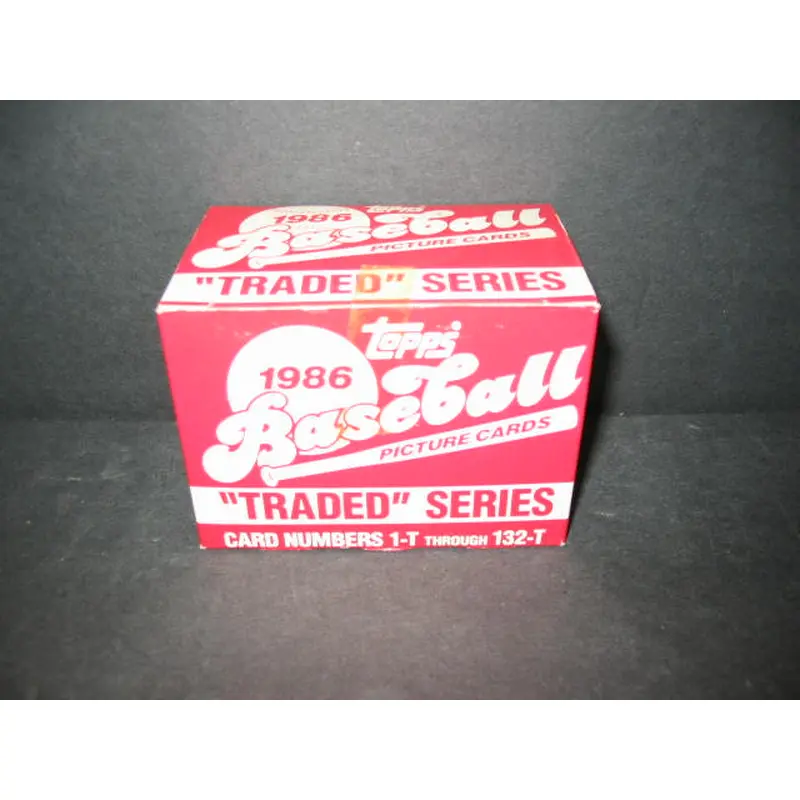 1986 Topps Baseball Traded Factory Set (Authenticate)