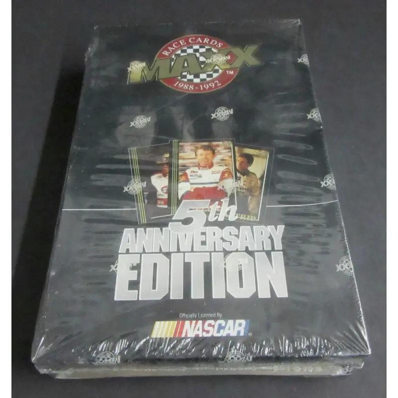 1992 Maxx Racing Race Cards Factory Set (Black) (Retail)
