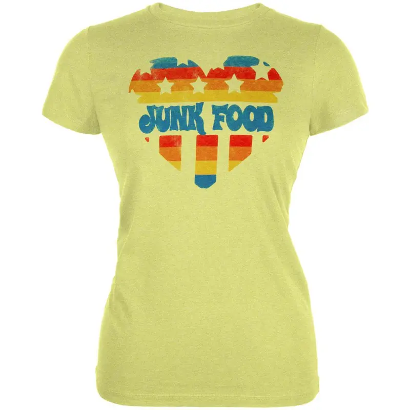 Junk Food - Heart Juniors T-Shirt