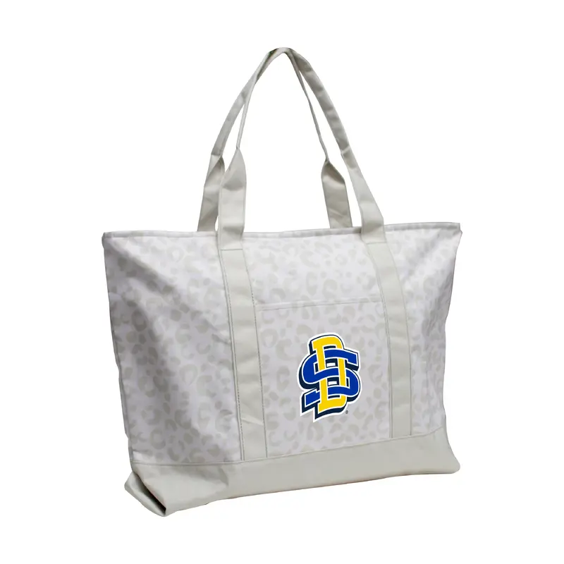 South Dakota State Leopard Pattern Tote