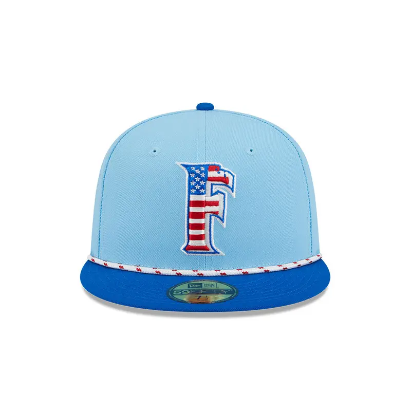 Fayetteville Woodpeckers New Era Authentic July 4th 2025 59Fifty Fitted Cap