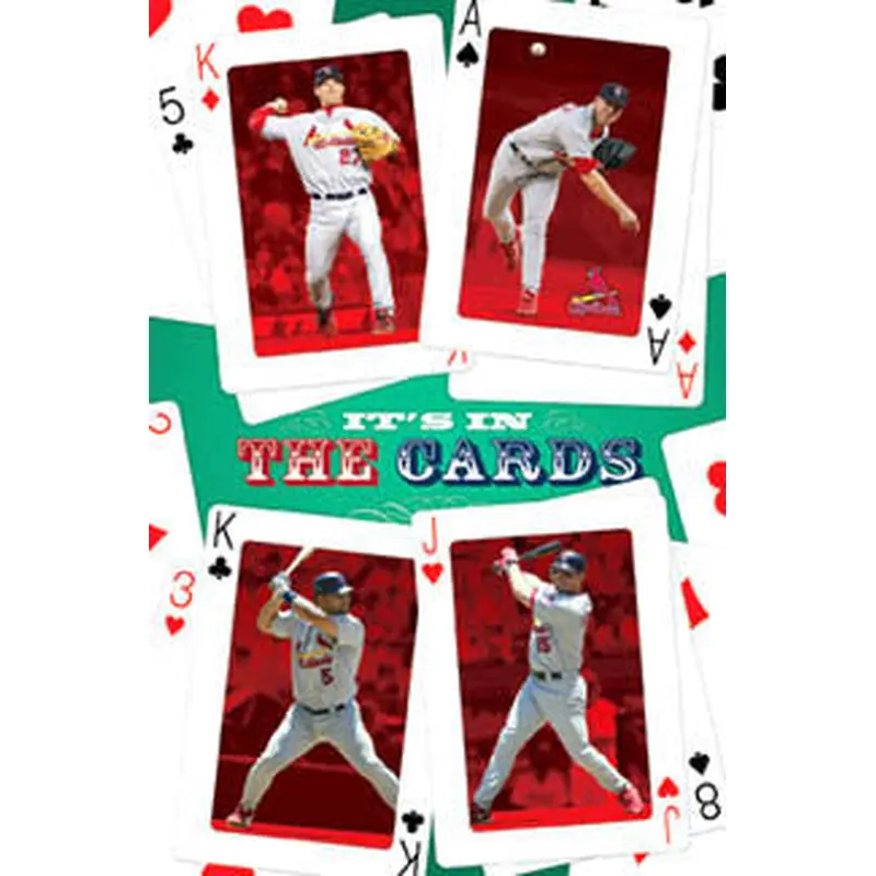 St. Louis Cardinals "It's In the Cards" Poster - Costacos 2006