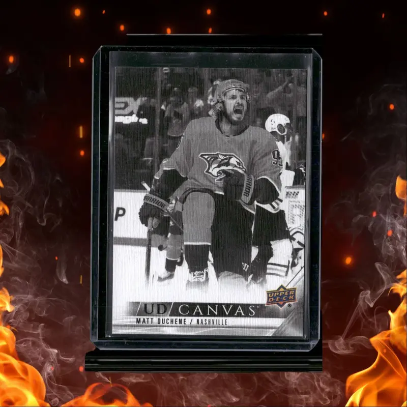 2022-23 Upper Deck UD Canvas Black Matt Duchene #C45
