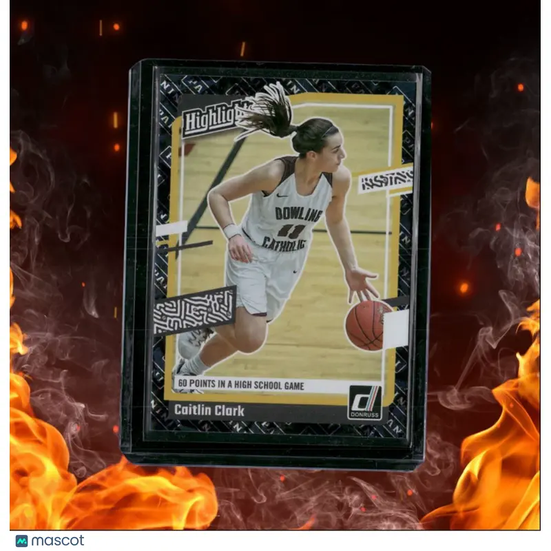 2024-25 Panini Caitlin Clark Collection Caitlin Clark Donruss Highlights
