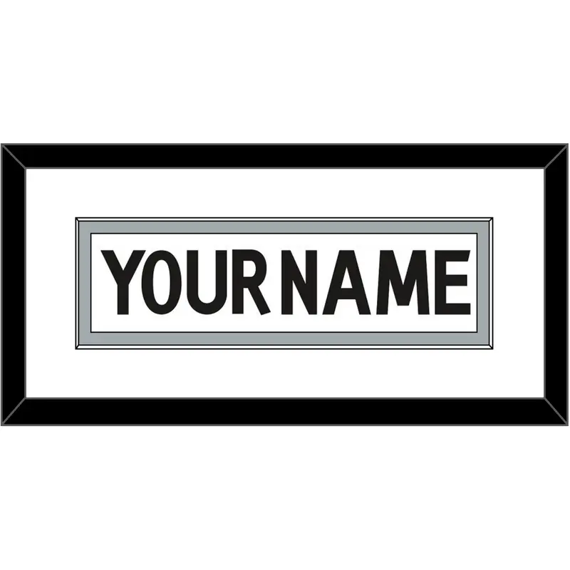 Los Angeles Nameplate - Road White (2011-2017) - Single Mat 1