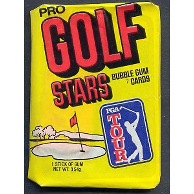 1981 Donruss Golf Unopened Wax Pack
