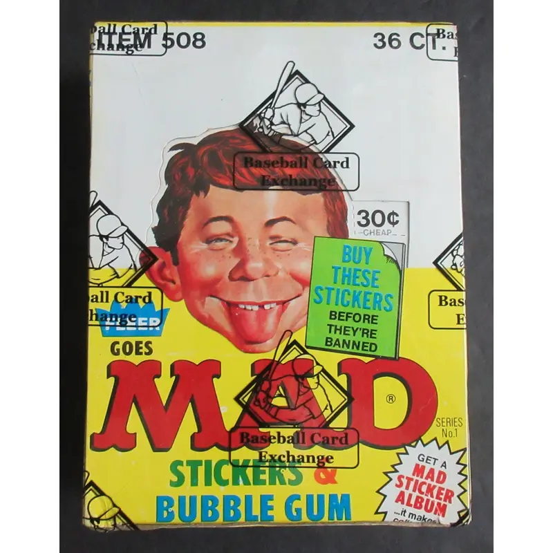 1983 Fleer Mad Unopened Wax Box (BBCE)