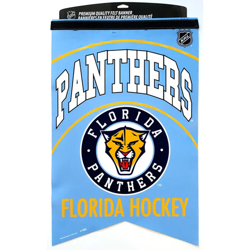 Florida Panthers Alternate-Blue-Style NHL Hockey Premium Felt Banner - Wincraft Inc.