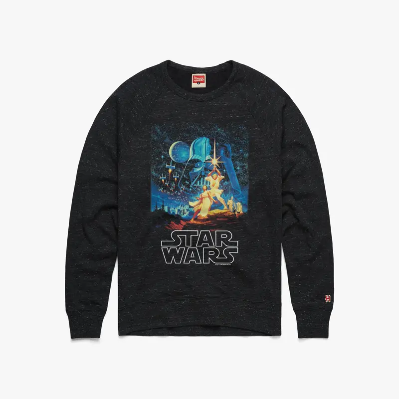 Star Wars Episode IV A New Hope Poster Crewneck