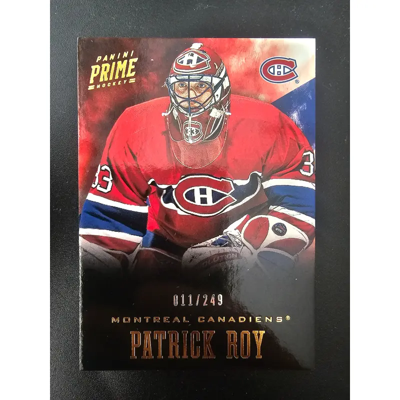 2012-13 Panini Prime - Patrick Roy #81 /249