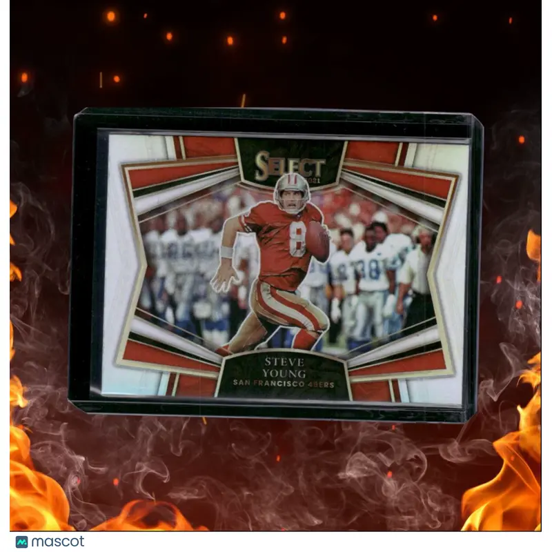 2021 Panini Select Steve Young Snapshots Silver Prizm #SS-23