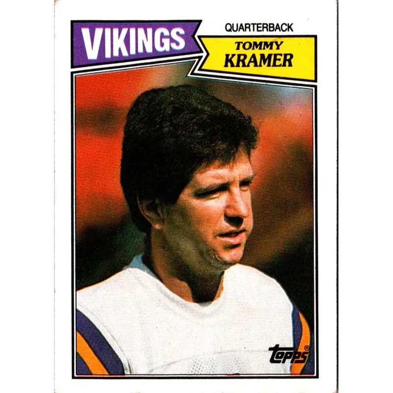 1987 Topps Tommy Kramer #199