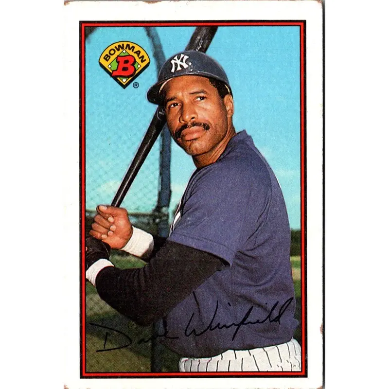 1989 Bowman Dave Winfield #179