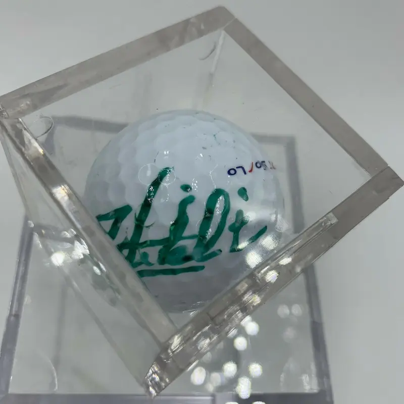 Frank Lickliter   Signed Autographed Golf Ball PGA With JSA COA