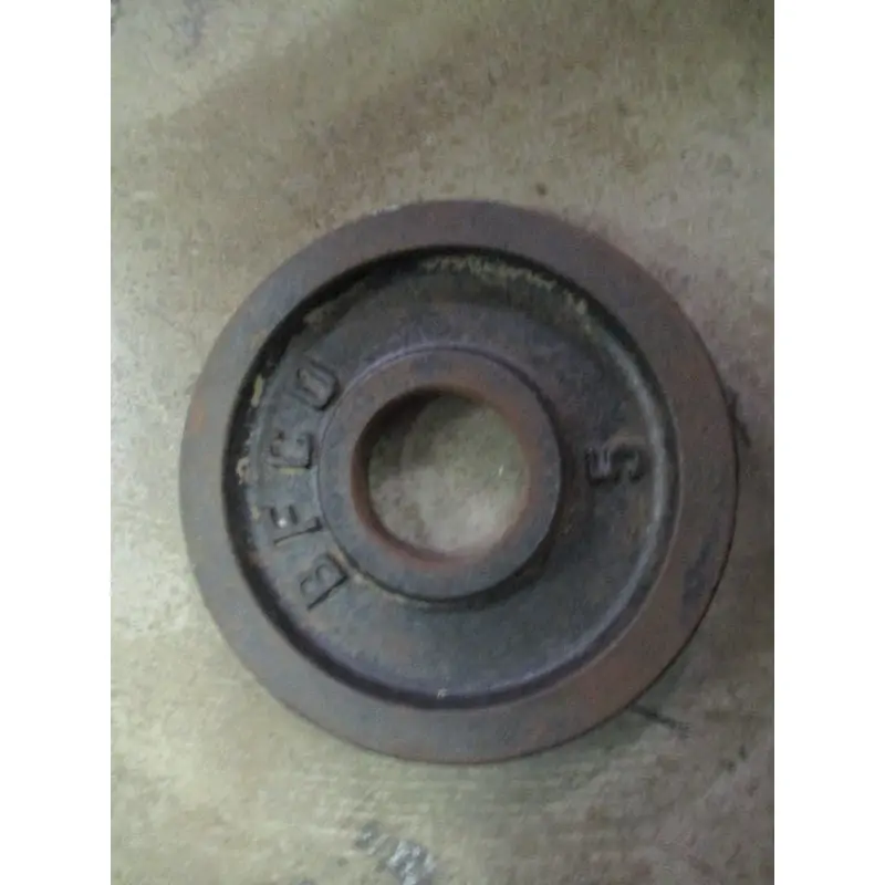 Used BFCO 5l;b Olympic Weight Plate