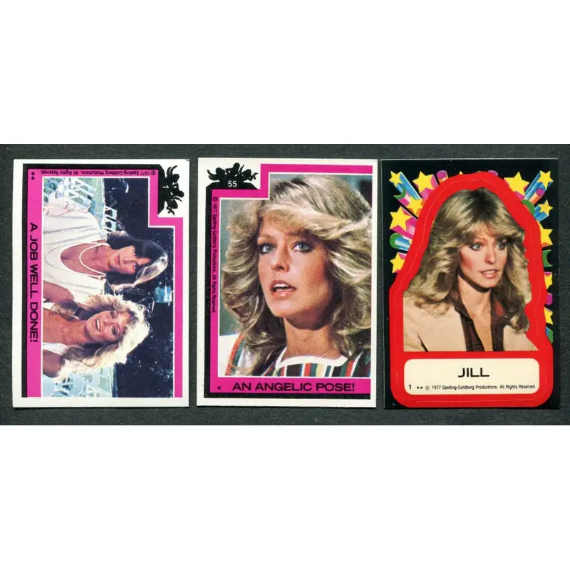 1977 Topps Charlies Angels Ser 1 Set (55/11) NM NM/MT