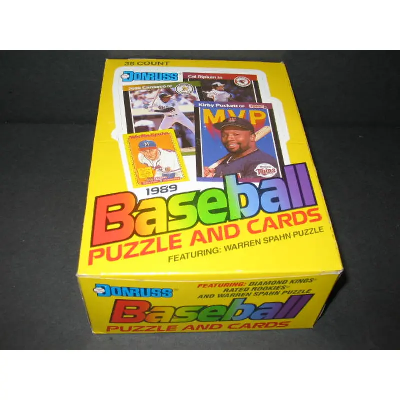 1989 Donruss Baseball Unopened Wax Box (Authenticate)