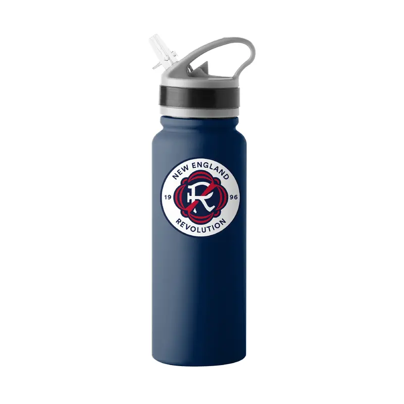 New England Revolution 25oz Logo SingleWall FlipTop Bottle