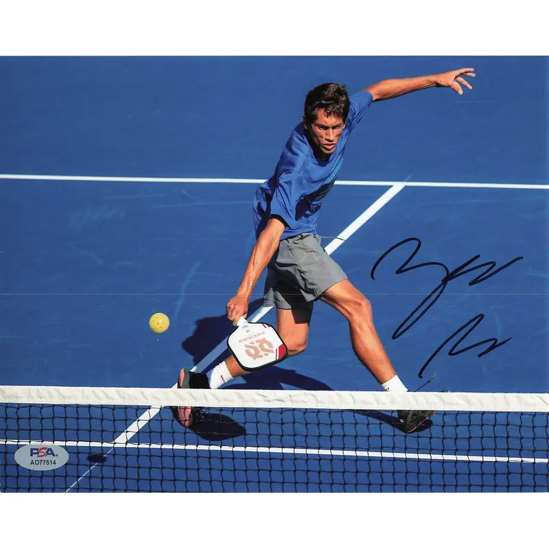 Zane Navratil signed 8x10 photo PSA/DNA Autographed Pickleball