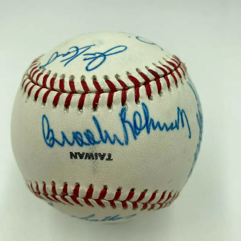 Harmon Killebrew HOF Signed Cracker Jack Old Timers Game Baseball Beckett COA