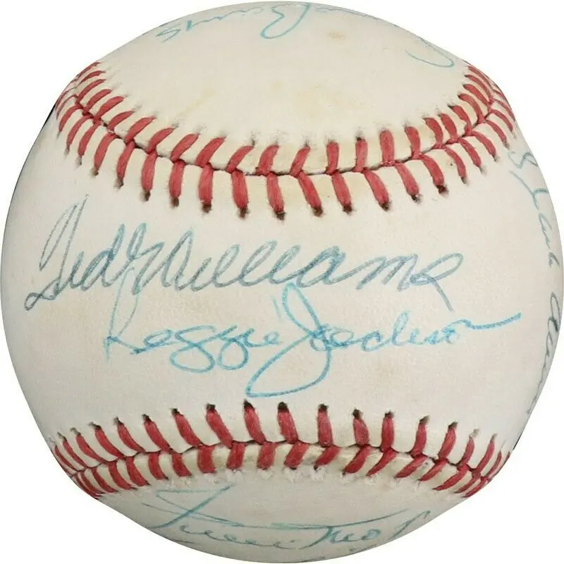Mickey Mantle Ted Williams 500 Home Run Club Signed Baseball PSA & JSA