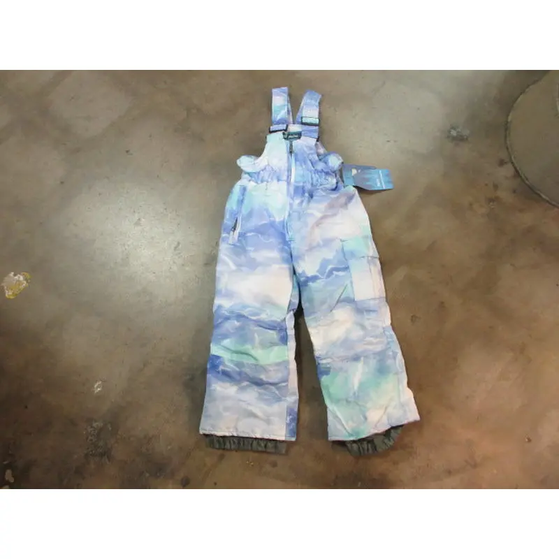 New Pulse Fashion Snow Bib Size 4T - Lavender Tie Dye