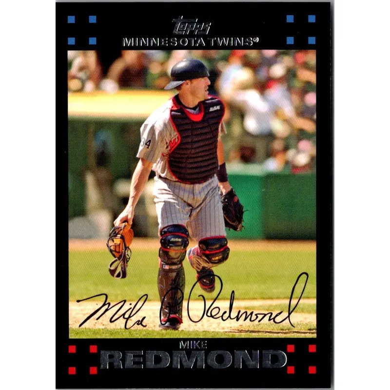 2007 Topps Red Back Mike Redmond #198