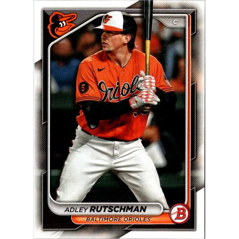 2024 Bowman Green Pattern Adley Rutschman #77