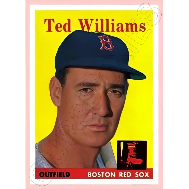 Ted Williams 1958 Topps Reproduction Card - 4149