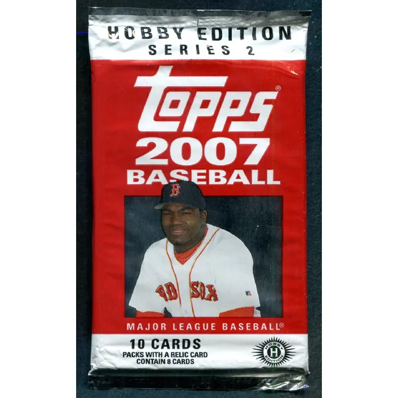 2007 Topps Baseball Unopened Series 2 Pack (Hobby) (10)