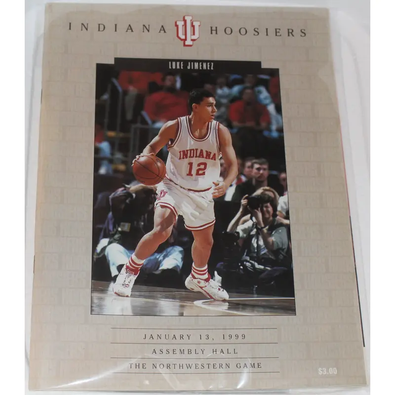 1999 Northwestern vs Indiana University Basketball Program