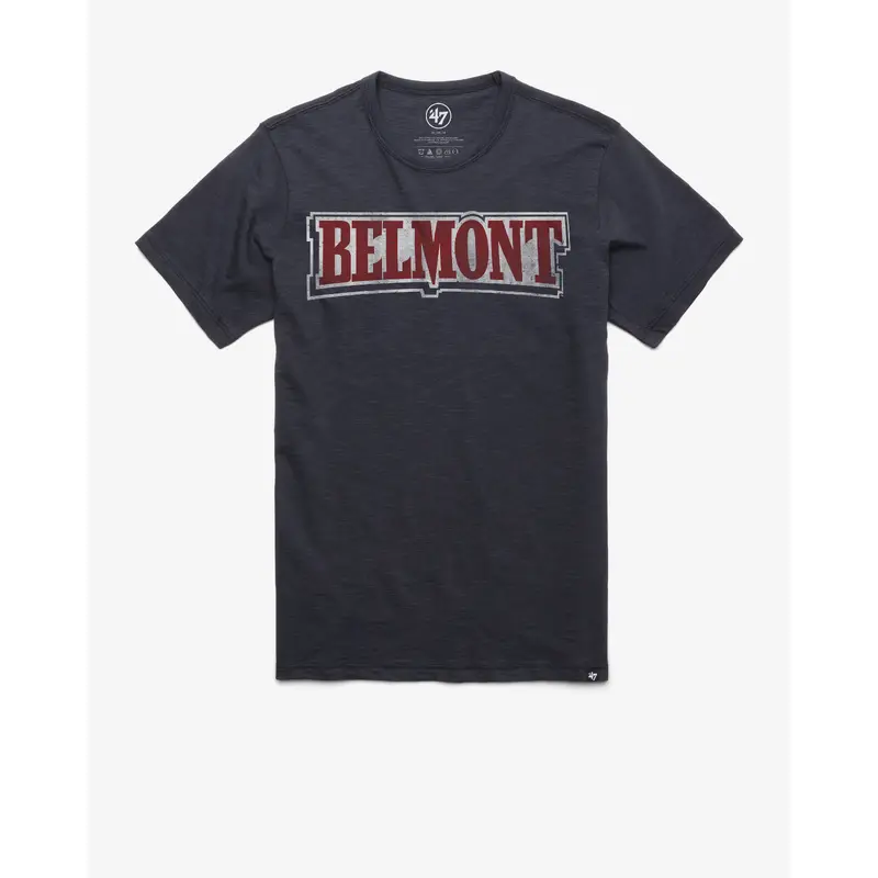BELMONT BRUINS GRIT WORDMARK '47 SCRUM TEE