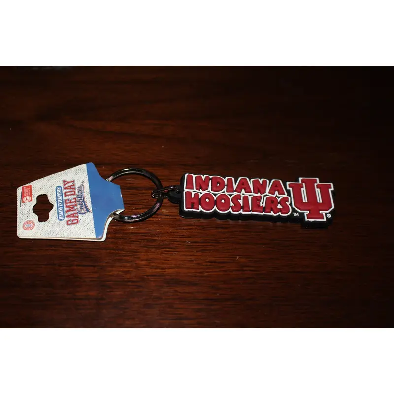 Indiana University Hoosiers Key Chain, New, Game Day Outfitters