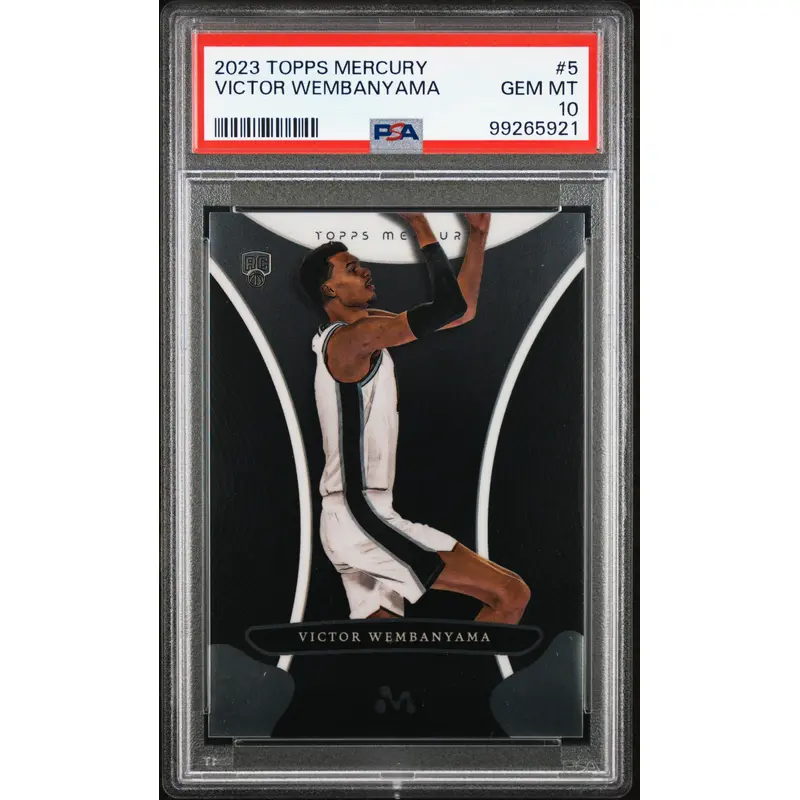 Victor Wembanyama 2023 Topps Mercury #5 PSA 10 Gem Mint